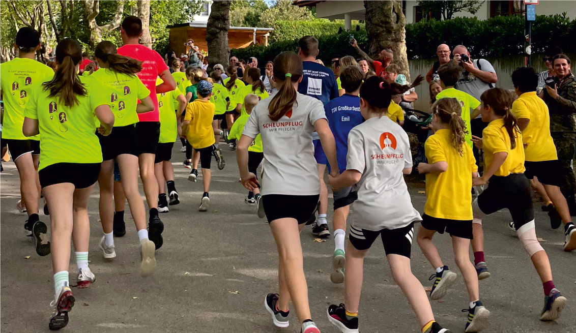 Lauf gegen Gewalt in Weißenfels