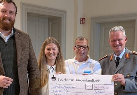 4. Lauf gegen Gewalt: Spendenübergabe an den WEISSEN RING